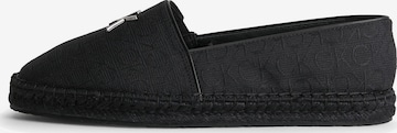 Calvin Klein Espadrilles - fekete: elől