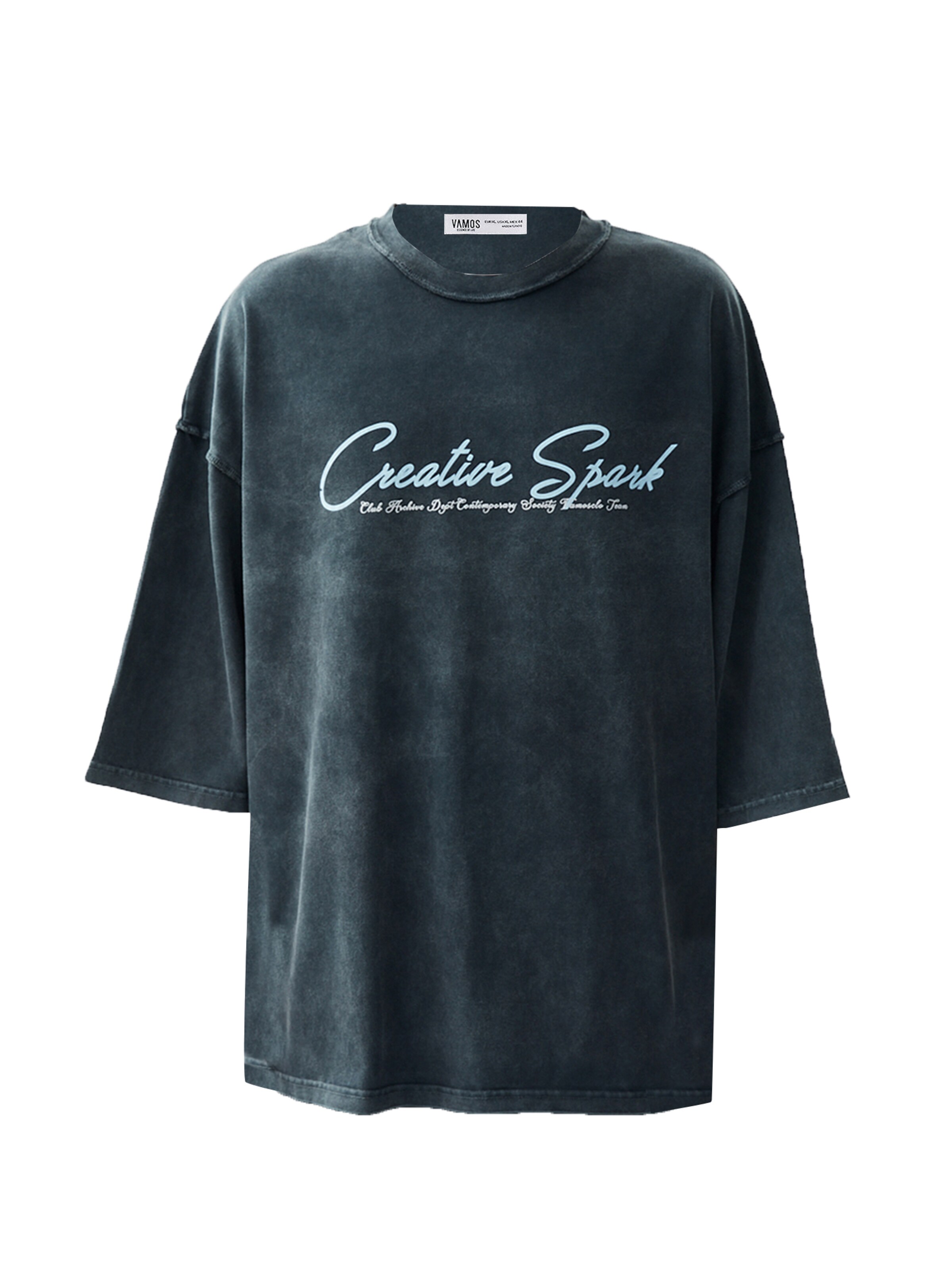 VAMOS CLO Särk, värv must: eest vaates