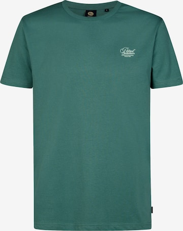 T-Shirt Petrol Industries en vert : devant