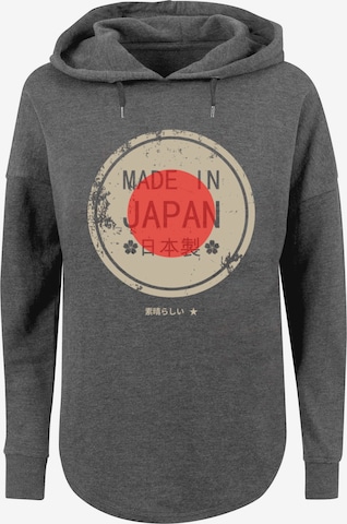 F4NT4STIC Sweatshirt 'Made in Japan' in Grijs: voorkant