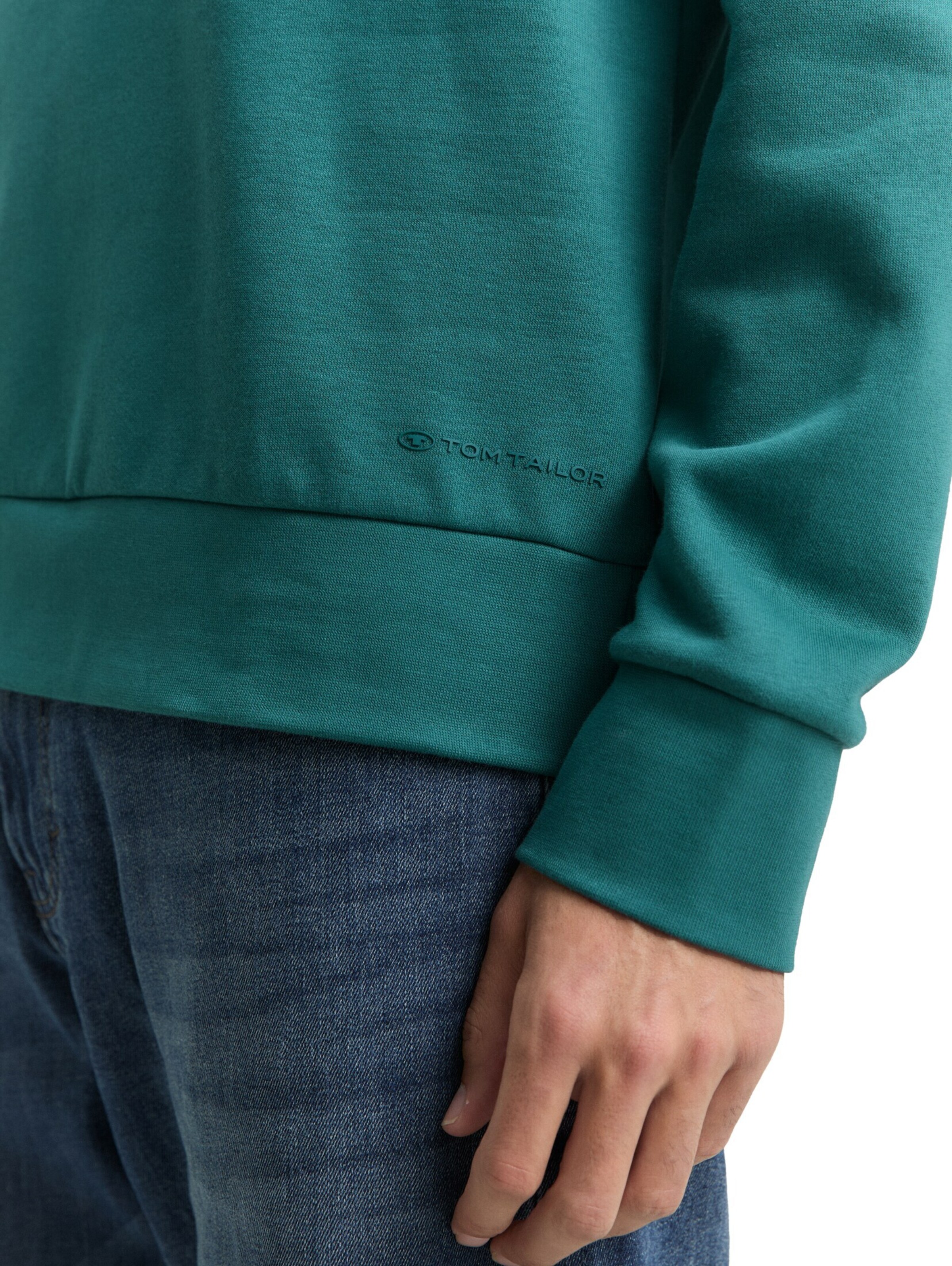 TOM TAILOR - Sudadera en verde