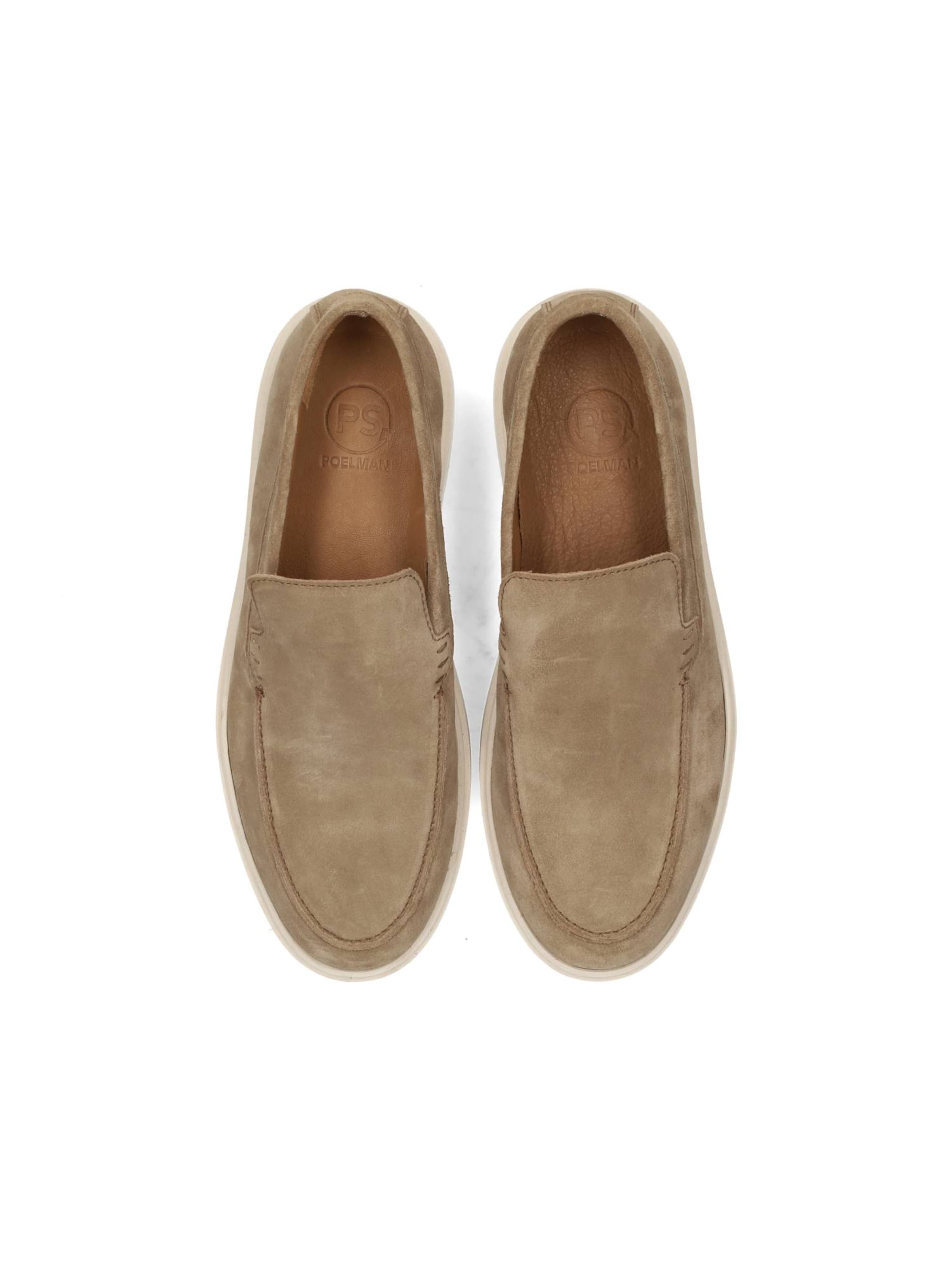 PS Poelman Mocassins 'Mason' in Beige
