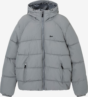 Pull&Bear Jacke in Grau: predná strana