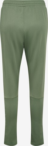 Coupe slim Pantalon de sport Hummel en vert
