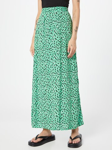 ICHI Skirt in Green: front