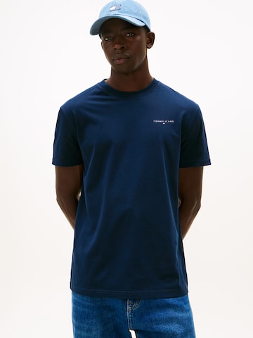 Tommy Jeans Shirt in Blue: front