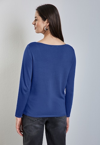STREET ONE Strickpullover in Blau