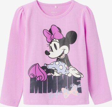 T-Shirt 'Nemiri Minnie' NAME IT en violet : devant