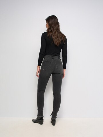 Salsa Jeans Skinny Jeans 'Destiny' in Zwart