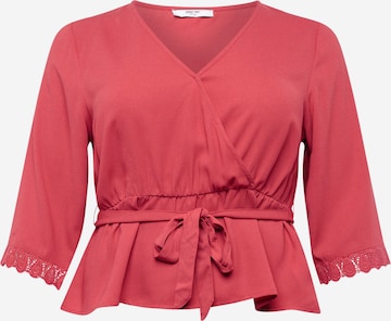 ABOUT YOU CurvyBluza 'Anna' - crvena boja: prednji dio
