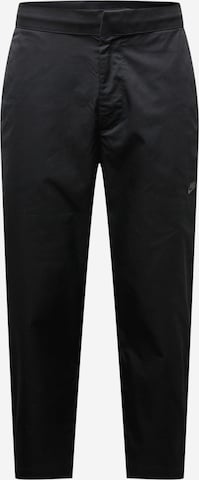 Nike Sportswear Regular Trousers in Black: front