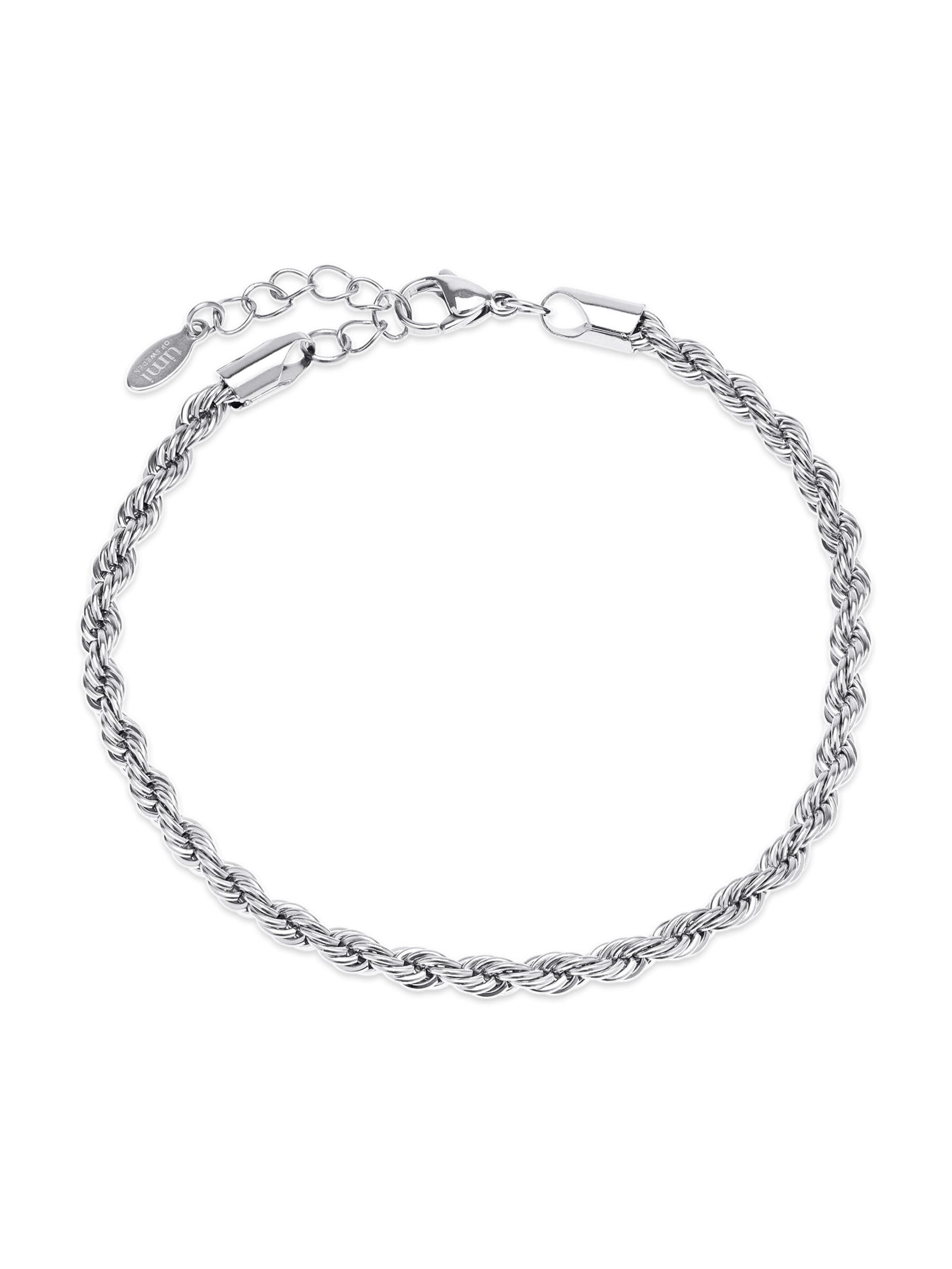 timi of sweden Bracelet 'Gustav' in Silver: front