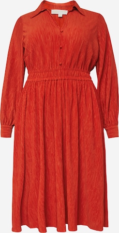 Michael Kors Plus Dress in Red: front