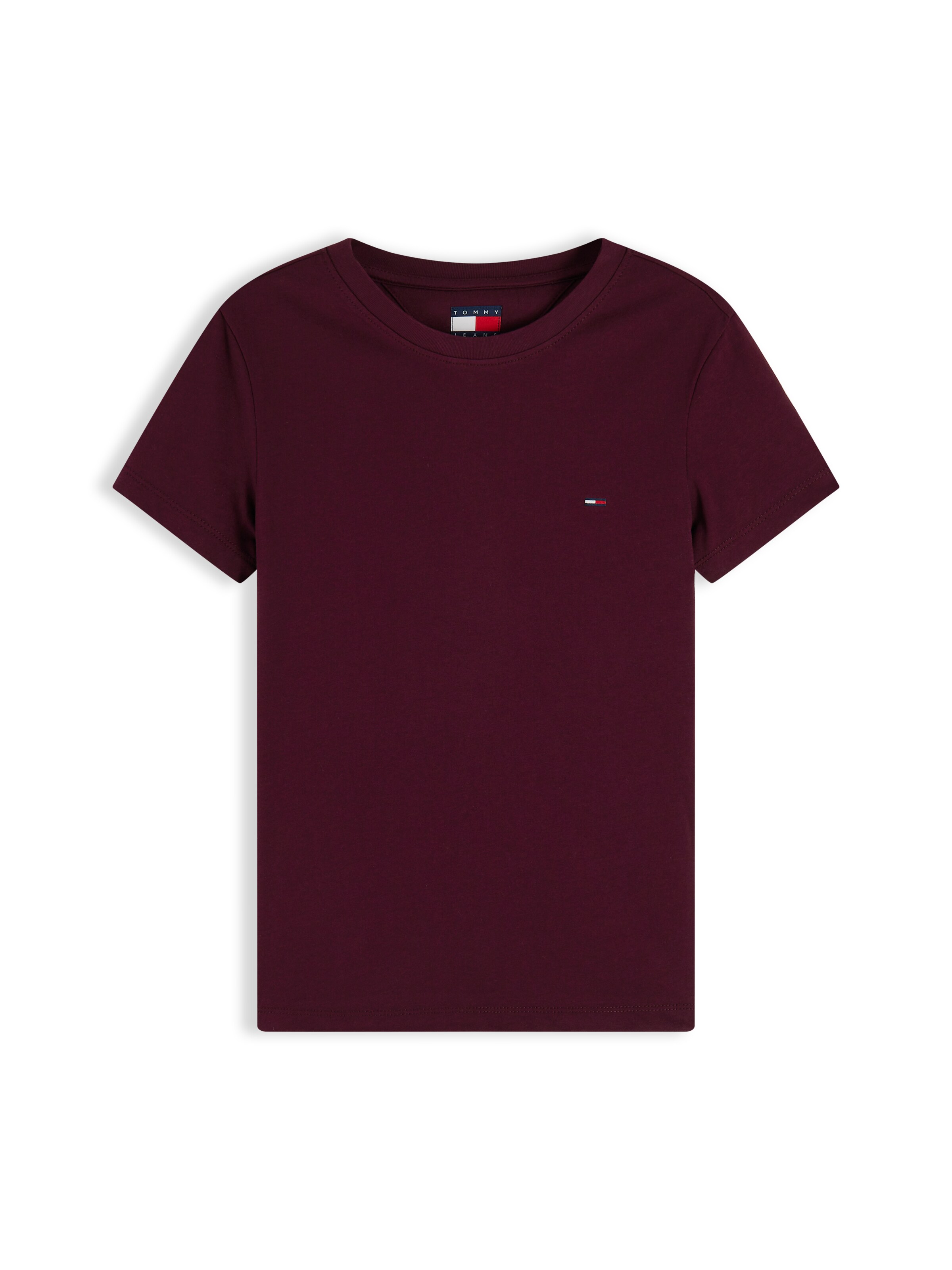 Tommy Jeans Μπλουζάκι σε λιλά: μπροστά