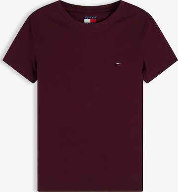 Tommy Jeans Μπλουζάκι σε λιλά: μπροστά