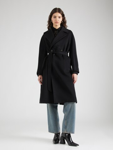 Cappotto di mezza stagione di Weekend Max Mara in nero: frontale