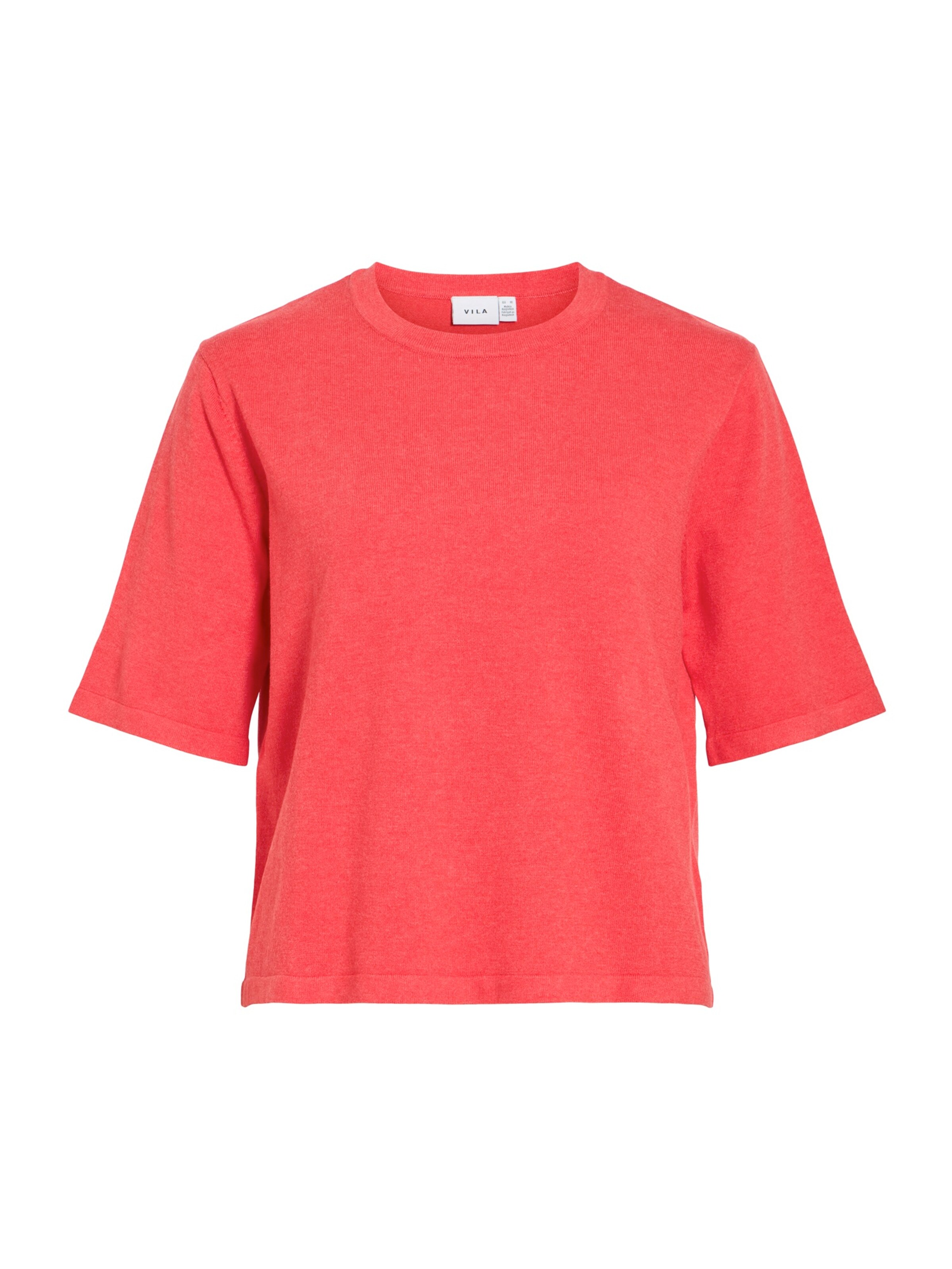 VILA Sweater 'VIMALU' in Red: front