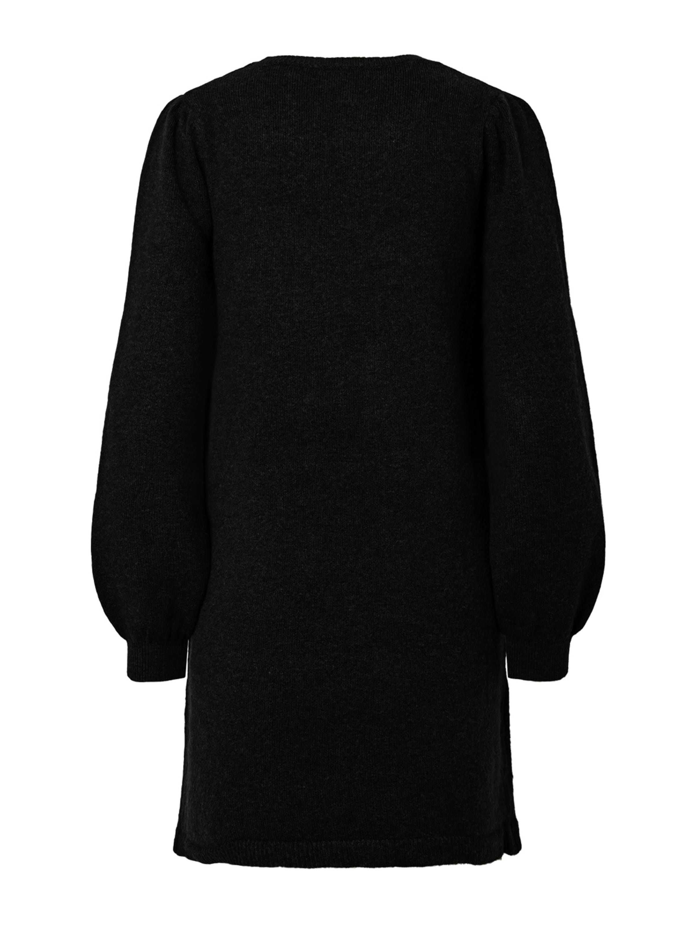Robes en maille 'PCSALLY' PIECES en noir