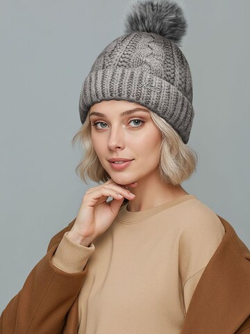 Neverless Mütze '1980' in Grau