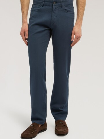 Trussardi Regular Trousers in Blue: front