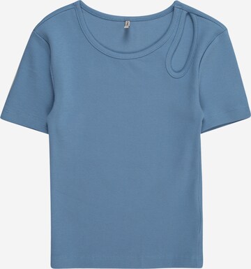 KIDS ONLY Shirt 'Nessa' in Blauw: voorkant