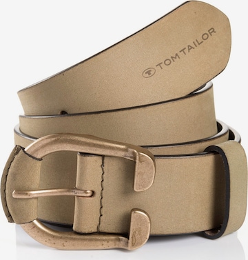 TOM TAILOR Belt 'BELLA' in Green: front