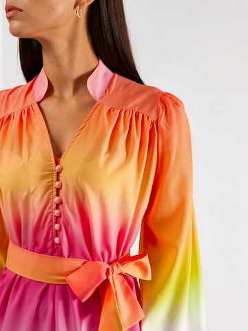 MSN Collection Shirt dress in Orange