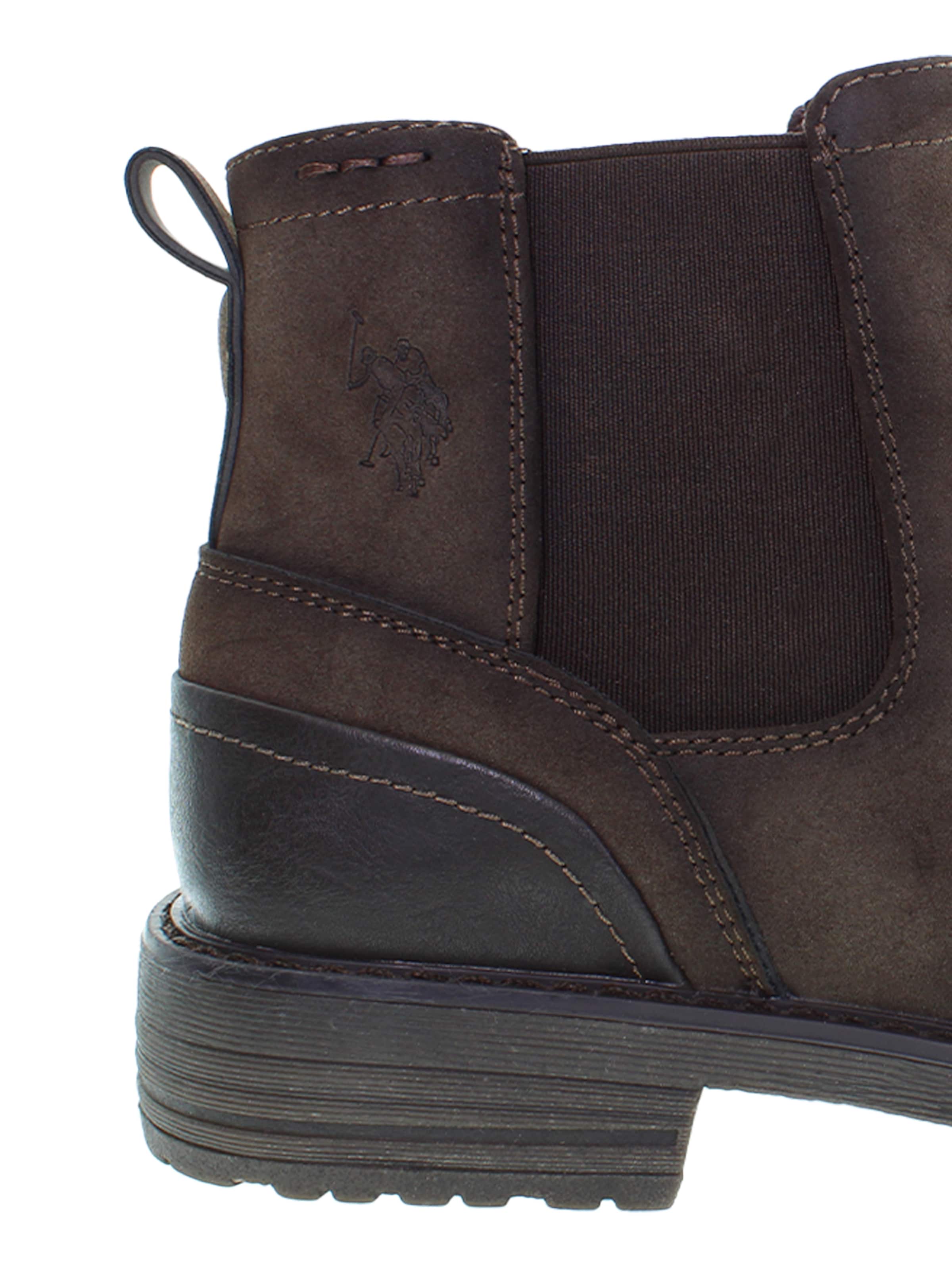 U.S. POLO ASSN. Chelsea Boots 'Serge' in Braun