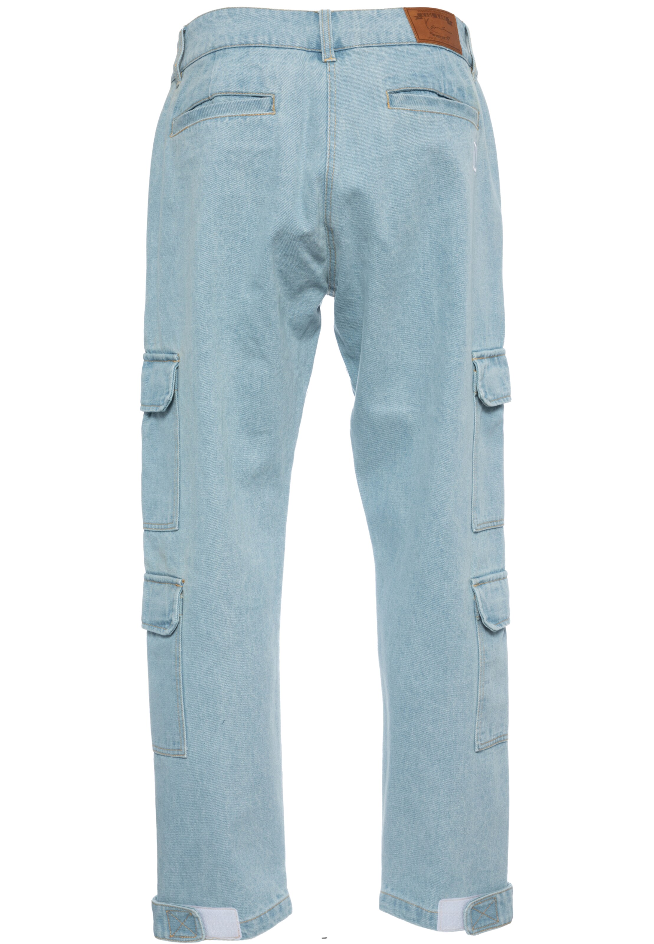Loosefit Jeans cargo Karl Kani en bleu