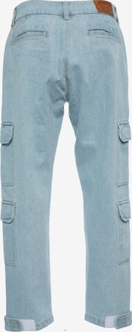 Karl Kani Loose fit Cargo Jeans in Blue