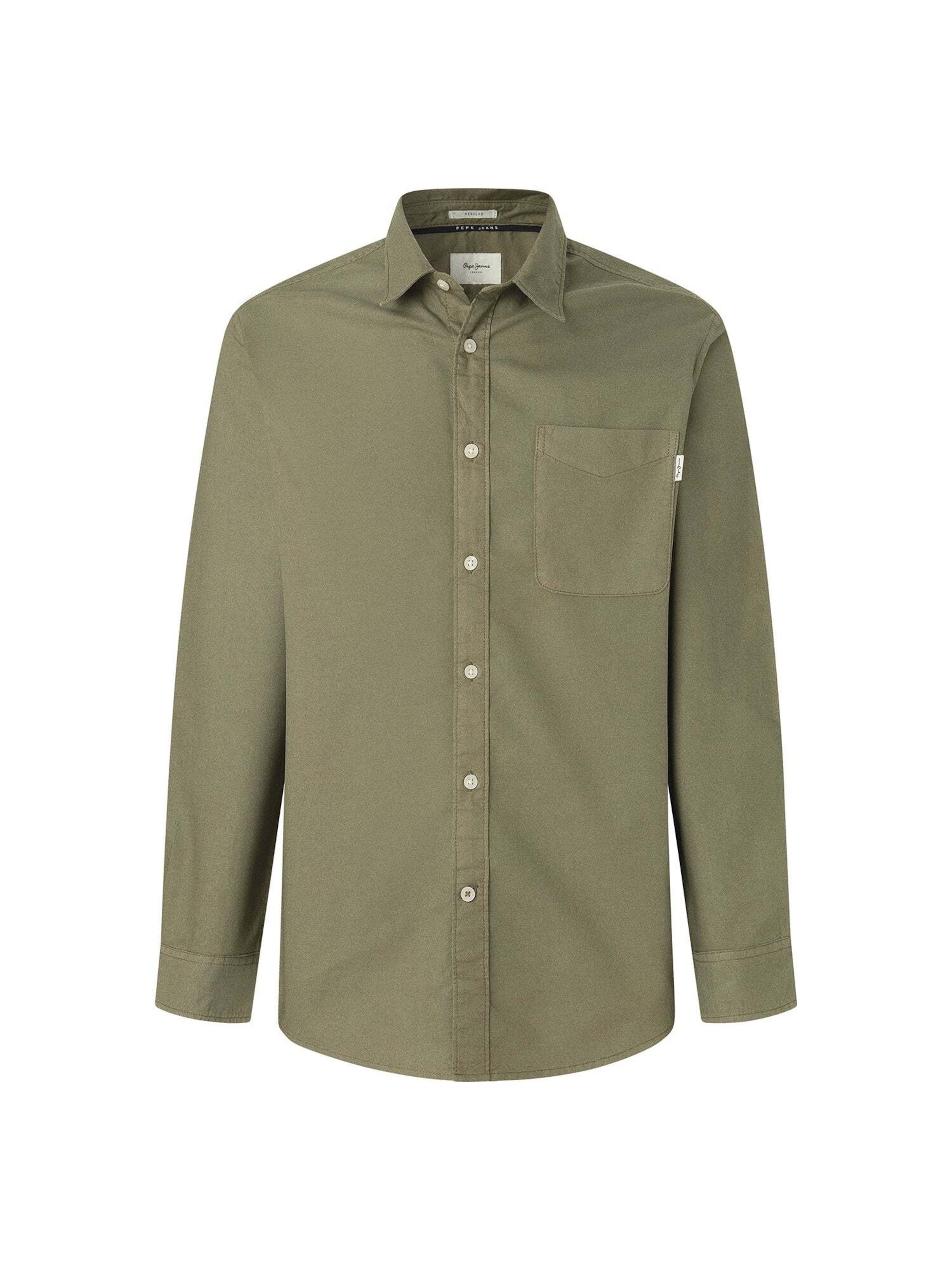 Regular fit Camicia di Pepe Jeans in verde: frontale