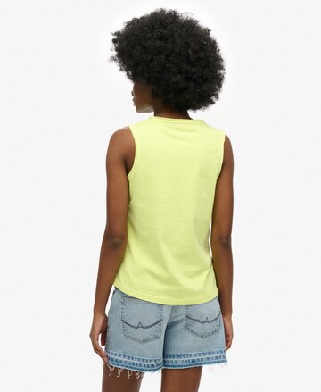 Haut Superdry & Co en jaune