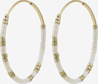 Auskarai 'Alison' iš Pilgrim, spalva – Auksas / balta, Prekių apžvalga