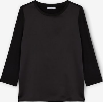 T-shirt MOTIVI en noir : devant