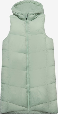 4F Sportbodywarmer in Groen: voorkant