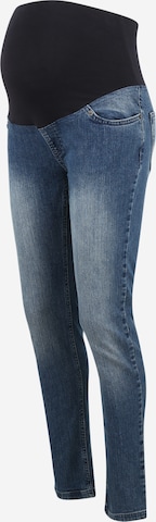 JoJo Maman Bébé Slim fit Jeans in Blue: front