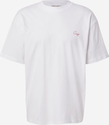 Only & Sons Shirt 'ONSMALIK CASEYS' in Wit: voorkant