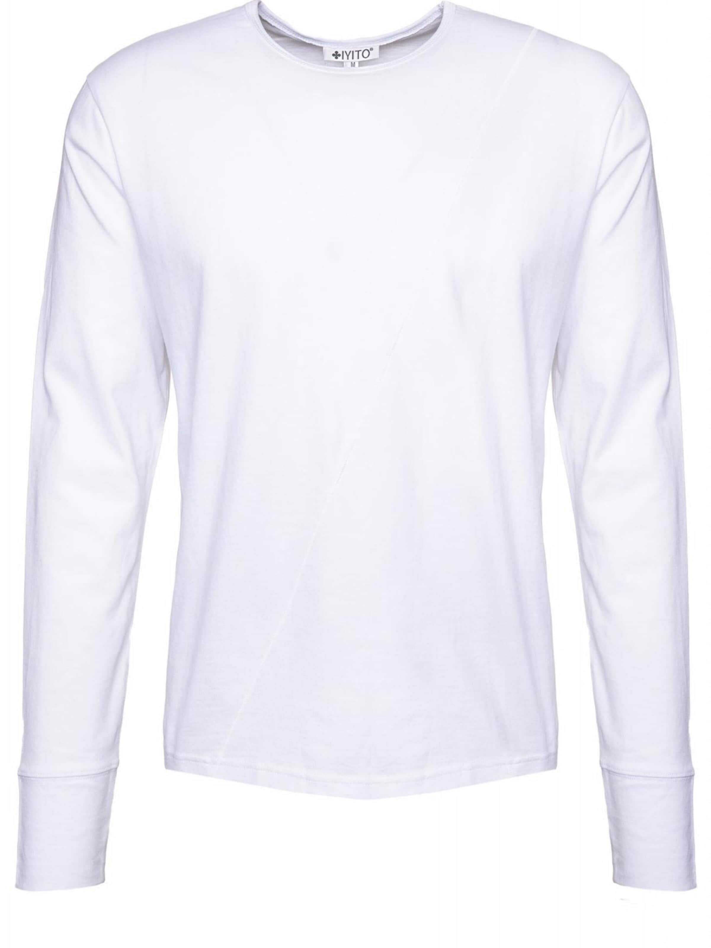 IYITO Shirt 'IYMason'‌‌‌‌‌‌‌‌‌‌ in Weiß: Vorderseite