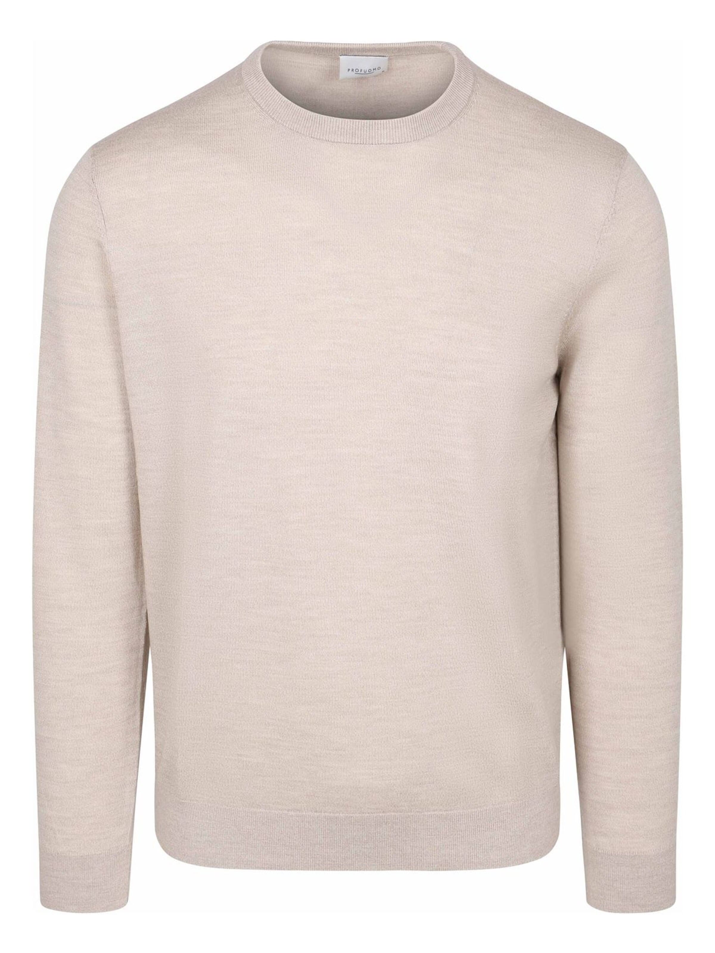 Profuomo Shirt in Beige: voorkant