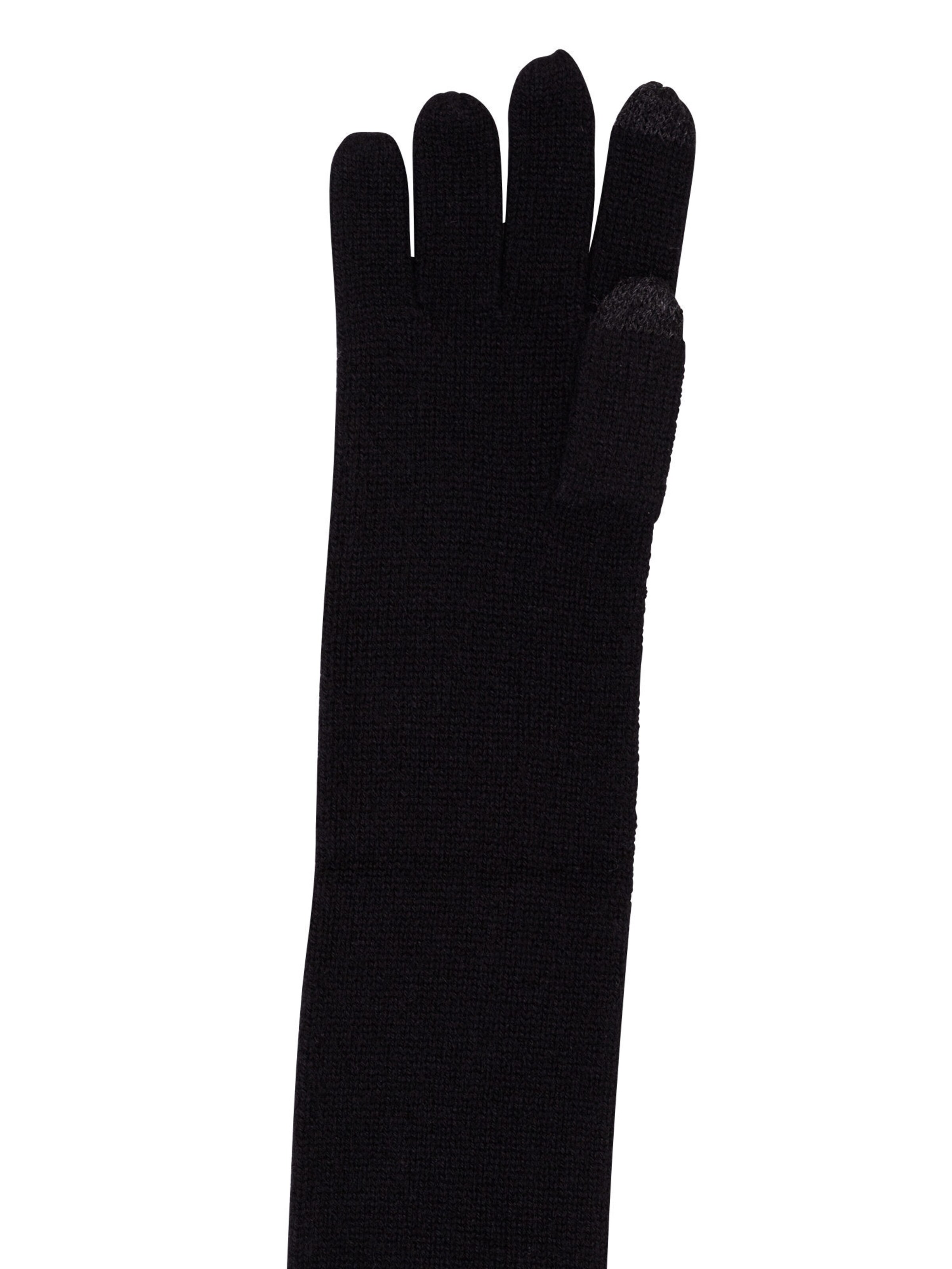 CASH-MERE.CH Fingerhandsker i sort