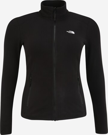 Jachetă  fleece funcțională 'Glacier' de la THE NORTH FACE pe negru: față