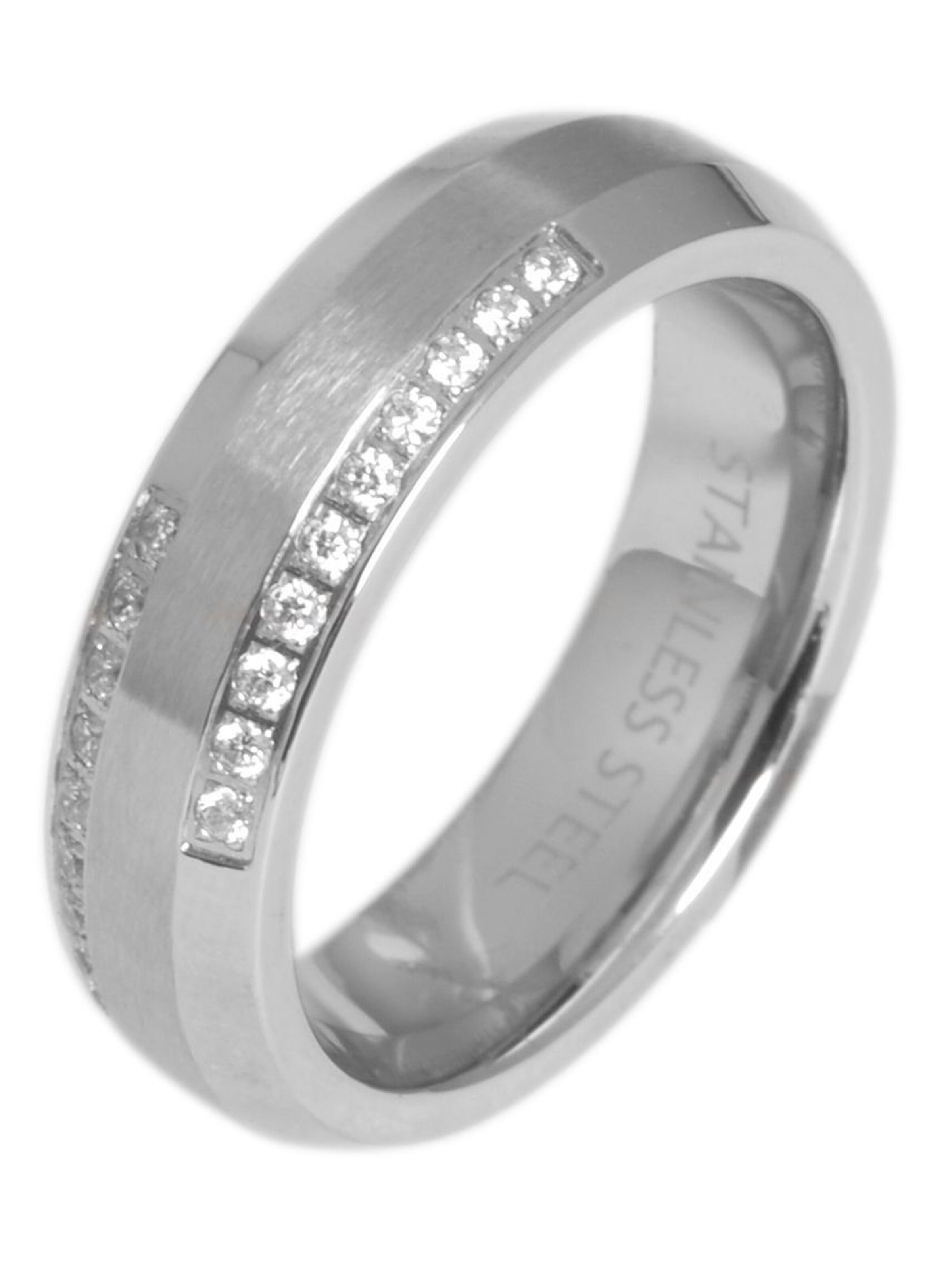 Akzent Ring 'Mailisa' in Silver: front