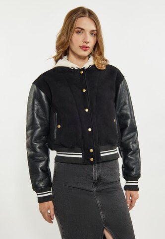 DreiMaster Vintage Демисезонная куртка в Черный: спереди
