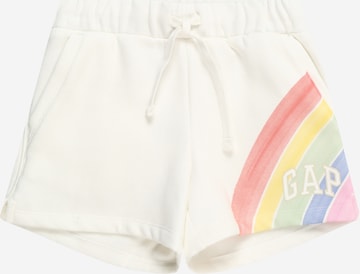 GAP Regular Pants 'V-SP' in White: front