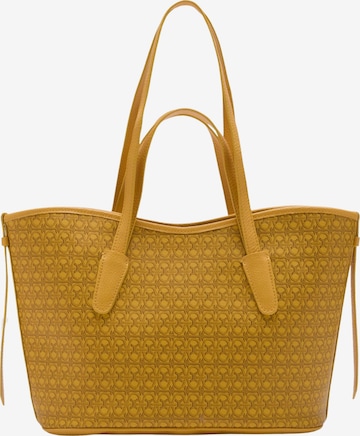 Shopper 'COCCINELLE NEW NEVER WITHOUT' di Coccinelle in giallo: frontale