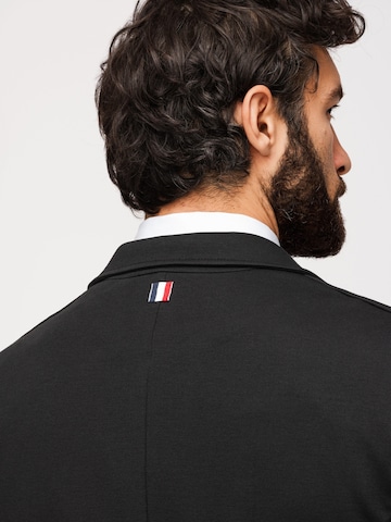 Coupe regular Veste de costume Ombre en noir