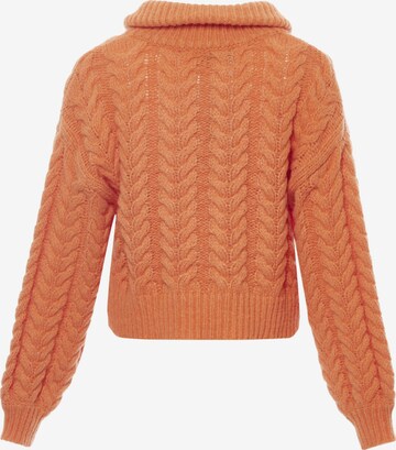 MYMO Strickjacke in Orange