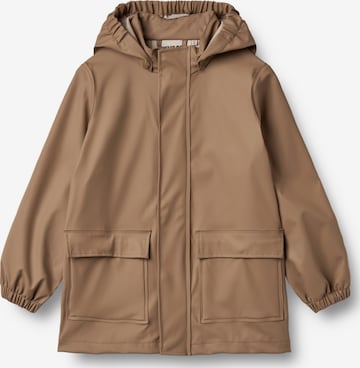 Veste fonctionnelle 'Ollo' WHEAT en marron : devant