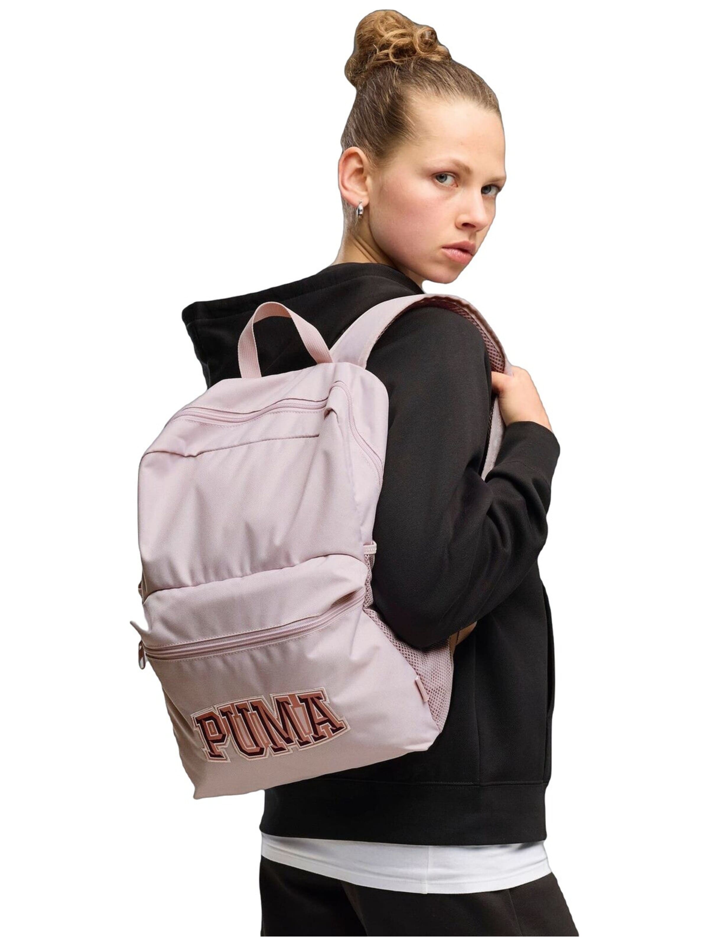 PUMA - Mochila 'Puma Phase Varsity Backpack 18L' en rosa: frente