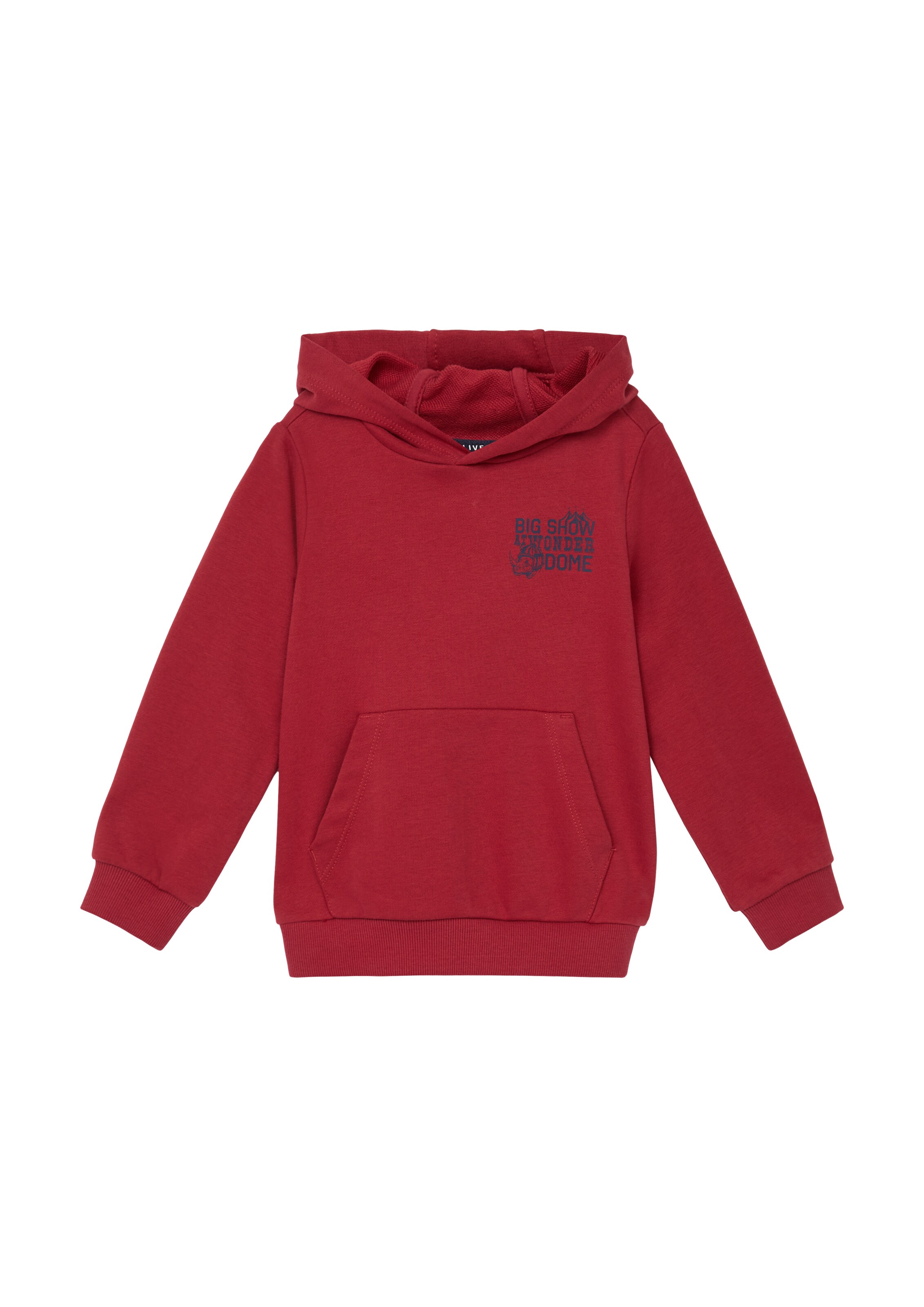 s.Oliver Sweatshirt in Rood: voorkant